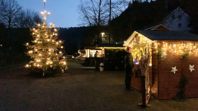 Weihnachtsdorf Kuckucksbahnhof (Foto: Heike Zinsmeister)