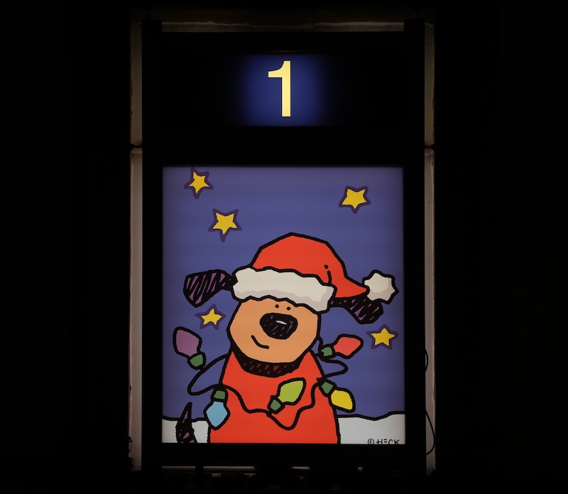 Das erste Fenster (Foto: Holger Knecht, Künstler: Ed Heck)