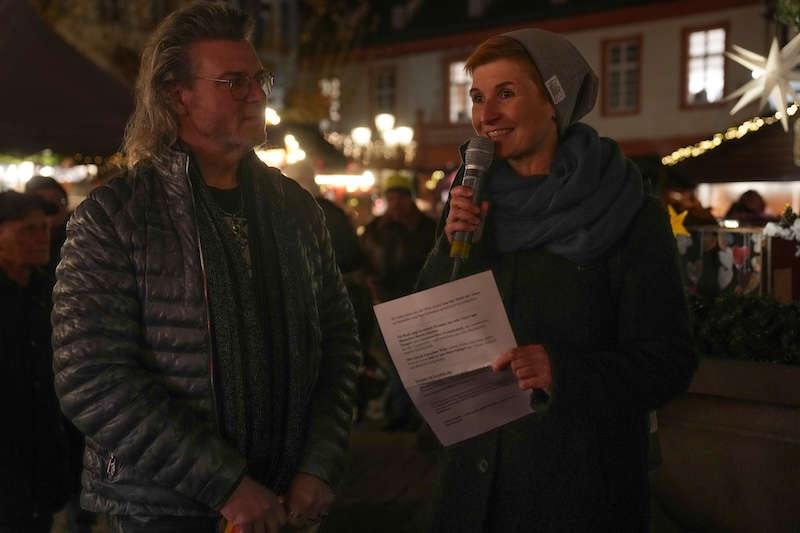 Ed Heck und Susanne Wegner (Foto: Holger Knecht)
