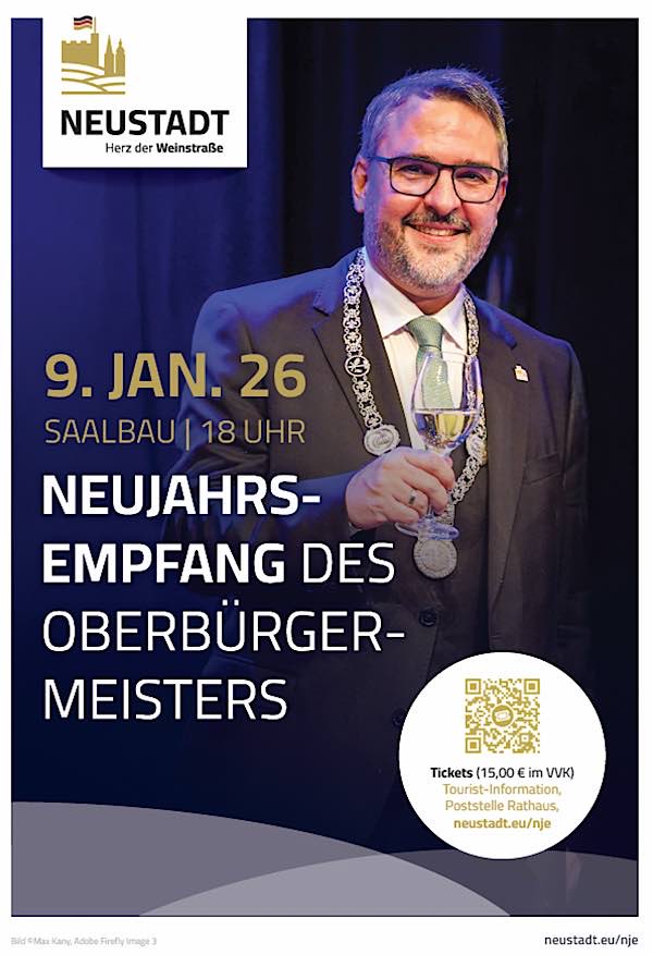 Neustadt 2026 - Rückblicke. Einblicke. Ausblicke. Neujahrsempfang