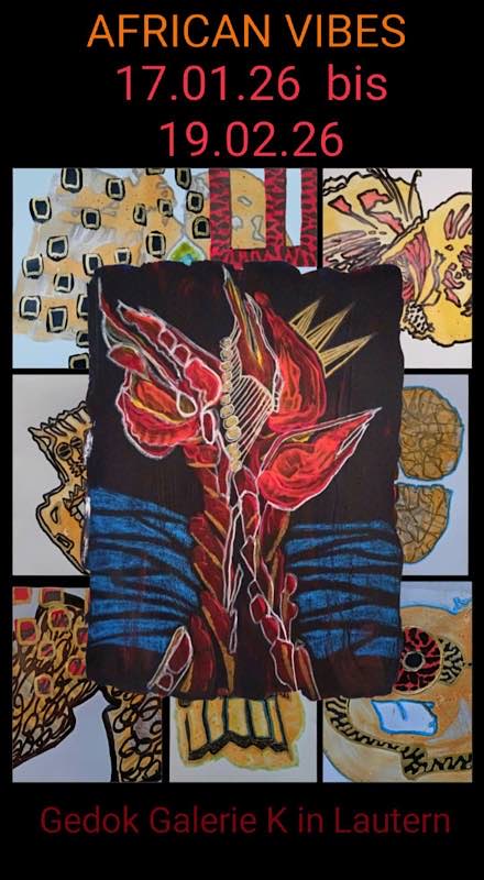 Ausstellung „African Vibes“ im Januar und Februar 2026 in Kaiserslautern