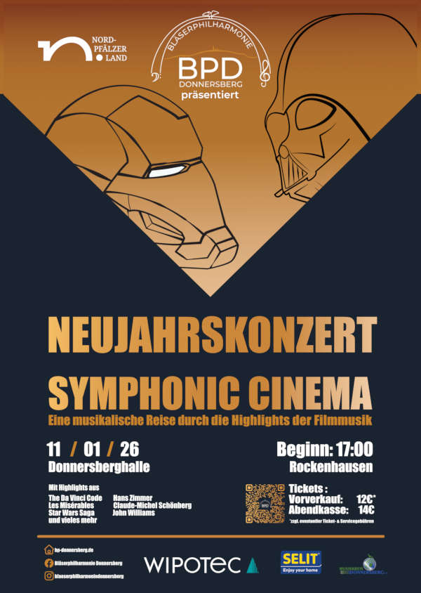 Neujahrskonzert der Verbandsgemeinde Nordpfälzer Land im Januar 2026 in Rockenhausen