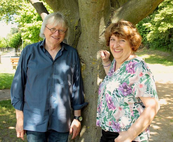 v.r.: Gabriele Keiser und Manfred Pohlmann (Foto: Edgar Wenzler)