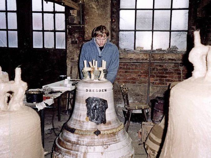 Beim Glockenzieren für Dresden in Kochendorf (Foto: Christoph Feuerstein)