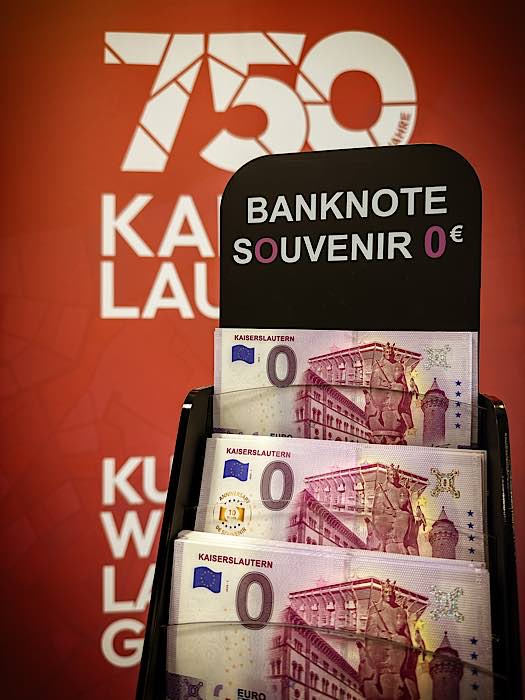 0-Euro-Schein (Foto: Stadt Kaiserslautern)