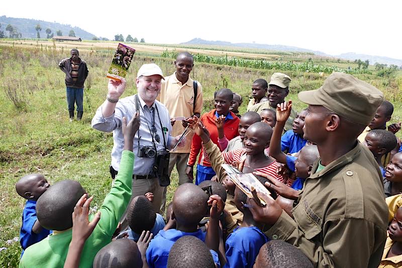 Zoo, Zoofreundeskreis und Zooschule Landau unterstützen den Schutz der Kronenkraniche in Ruanda schon seit 2017. (Foto: Zoo Landau)