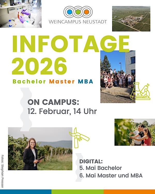 Infotage 2026 am Weincampus Neustadt (Foto: Stephan Presser)