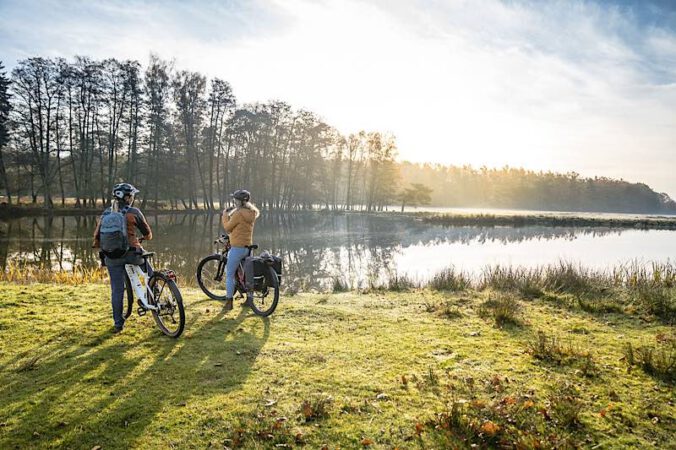 Wildpark entlang der Hohen Mark RadRoute (Foto: NPHM/Dennis Stratmann)