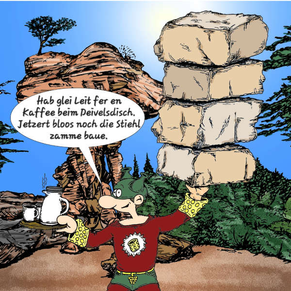 „De Uuglaablische Olwer“ aus der Feder von Holger Faber. (Abbildung: Holger Faber)