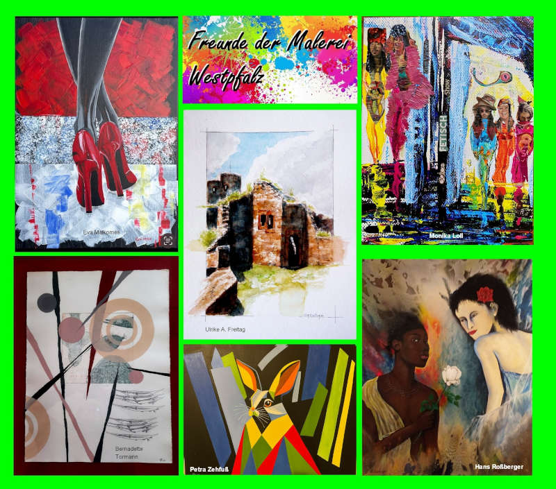 Bildercollage (Quelle: Freunde der Malerei - Westpfalz)