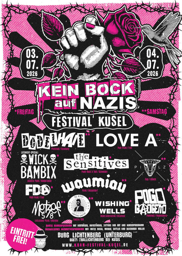 Familienministerium fördert Festival „Kein Bock auf Nazis“