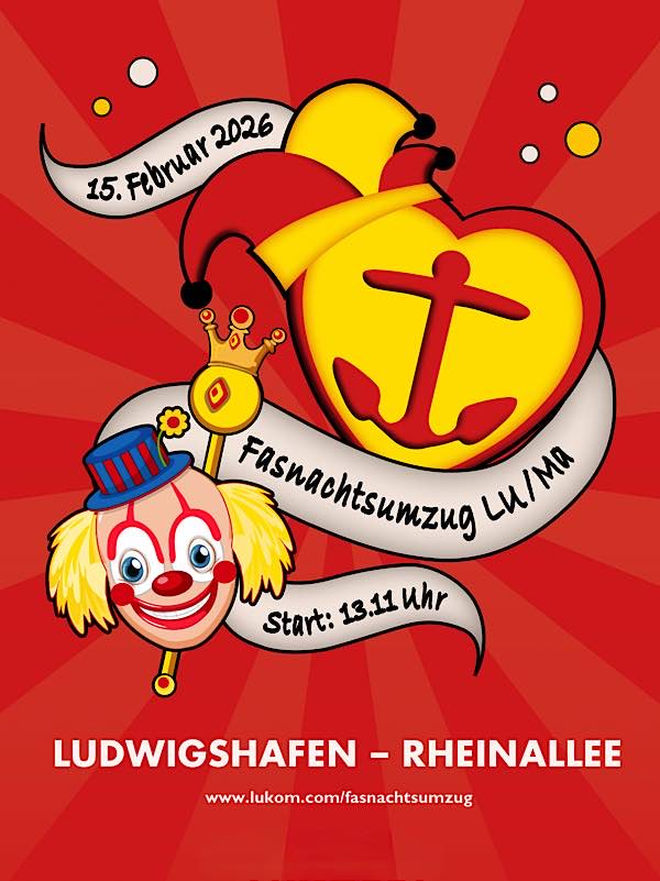 71. Fasnachtsumzug im Februar 2026 in Ludwigshafen