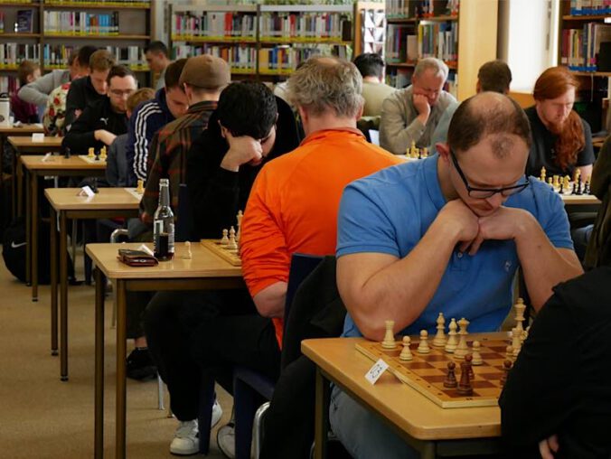 Beim Schachturnier 2025 (Foto: Bezirksverband Kaiserslautern)