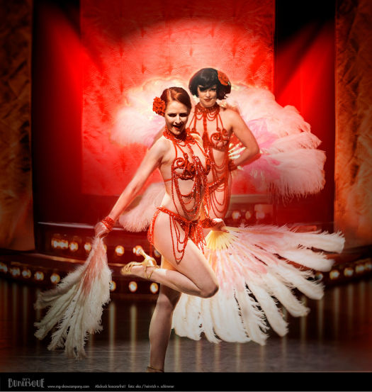 Let's Burlesque - Lindsey und Tatjana (Foto: Heinrich v. Schimmer)