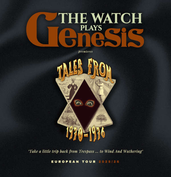 THE WATCH plays GENESIS - "Tales from 1970 - 1976" im April 2026 in Landau