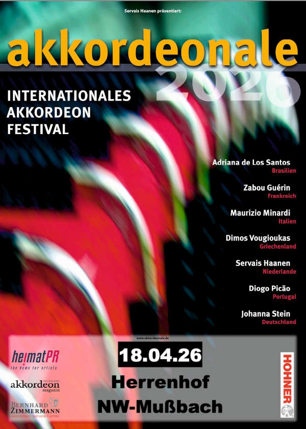 akkordeonale im April 2026 in Neustadt an der Weinstraße