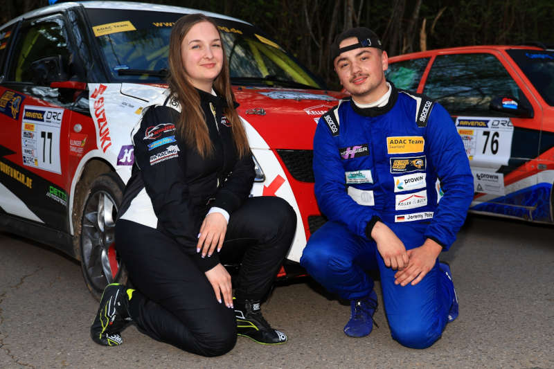 Jeremy Palm tritt in seiner dritten Saison mit Lea Dick im bewährten Suzuki Swift Sport an. (Foto: Sascha Dörrenbächer)