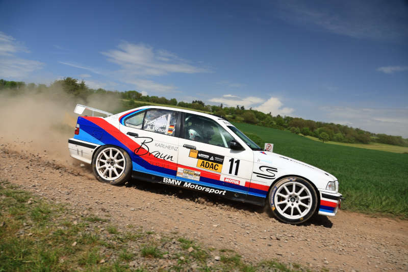 Karlheinz und Edwin Braun freuen sich auf den Start in ihrer Heimat. (Foto: Sascha Dörrenbächer)