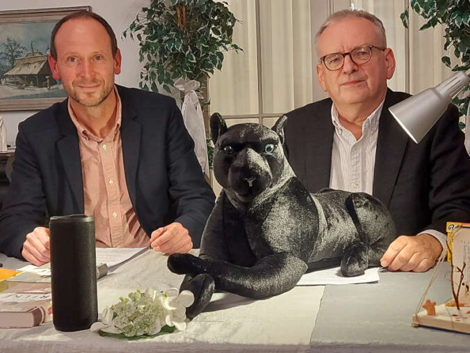 v.l.: Thomas Kuhn und Stephan Schwarzmüller (Foto: Jürgen Bost)