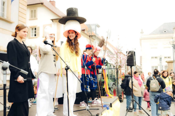 Das Hansel-Fingerhut-Spiel darf zu Lätare nicht fehlen. (Quelle: StadtLeben Landau)