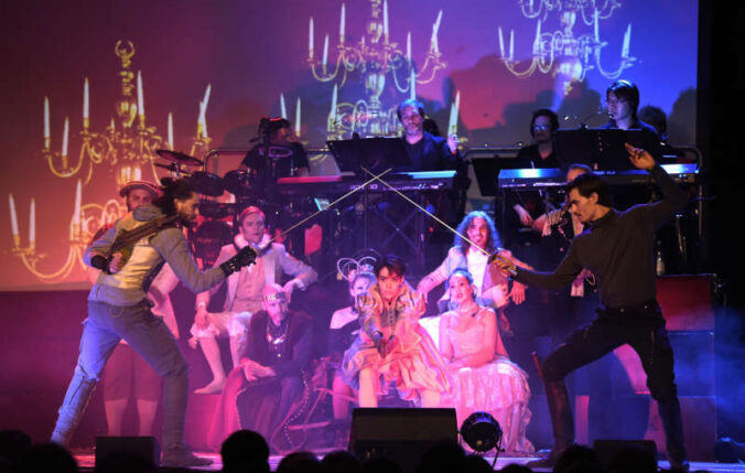 Shakespeares Hamlet – Das Rockmusical (Foto: Opernwerkstatt am Rhein / Sascha von Donat)