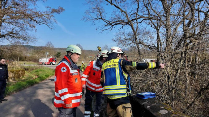 Katastrophenschutzübung (Foto: Helmut Dell)