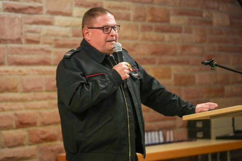 Wehrleiter Frank Flockerzi (Foto: Holger Knecht)