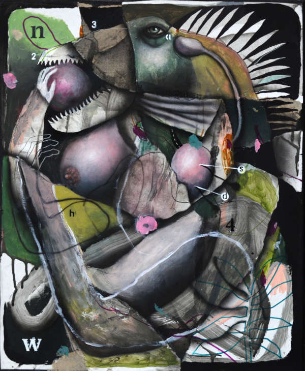 Dominik Schmitt - 2023 - 60x50 - lulurchi (fundamental) mit apfel