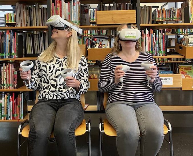 Bibliothek der Dinge - VR-Brillen (Foto: Kreisverwaltung Kusel)