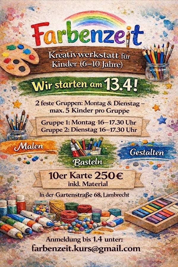 Farbenzeit - Kreativwerkstatt