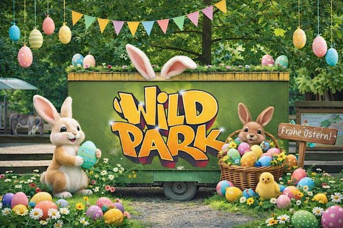 Ostern im Wildpark Rheingönheim (Foto: Holger Knecht/KI)