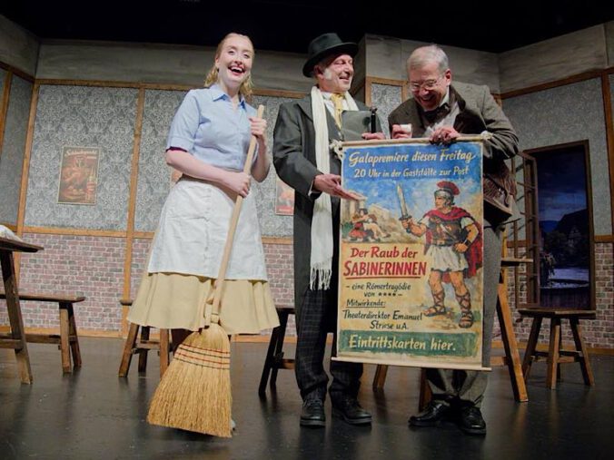 Szenenfoto aus „Der Raub der Sabinerinnen“ (Foto: Dominique Leppin)