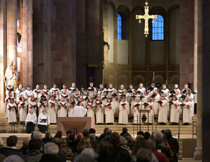 Passionskonzert mit dem Domchor (Aufnahme aus dem Jahr 2026) (Quelle: Domkapitel Speyer, Foto: Klaus Landry)