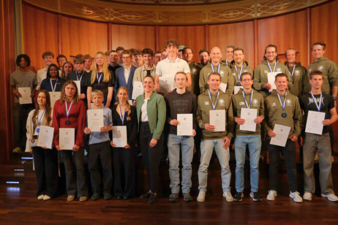 43 Landauerinnen und Landauer sind jetzt für das Sportjahr 2025 geehrt worden. (Quelle: Stadt Landau)