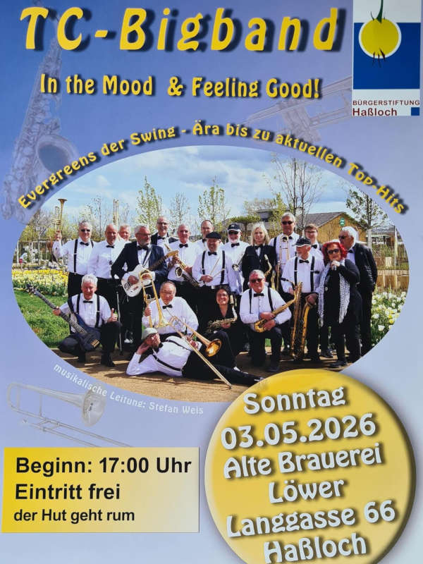 TC-Bigband im Mai 2026 in Haßloch