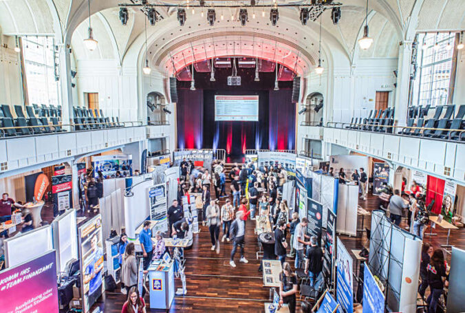 Eindrücke der Ausbildungsmesse 2024. (Foto: Fotografie Britta Hoff)