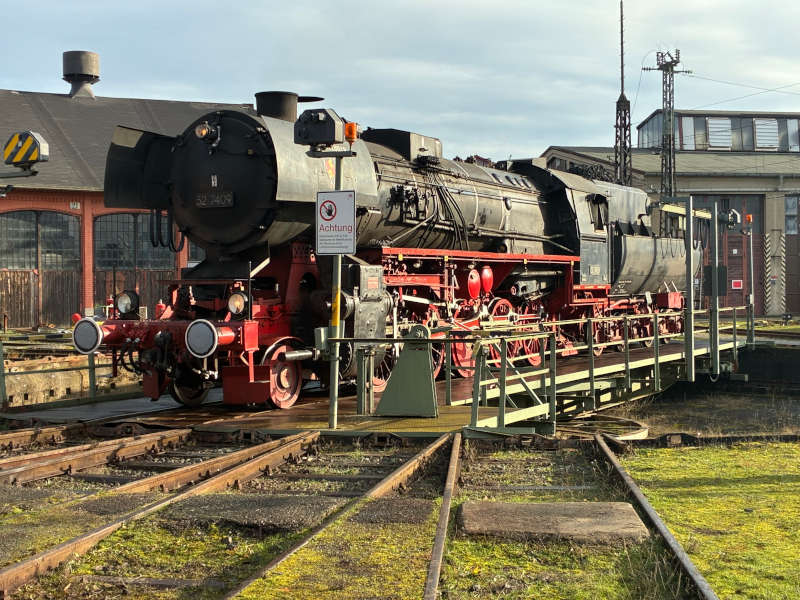 Dampflok für Sonderzüge BR 52 7409 (Foto: Eisenbahnmuseum der Pfalz/Ekkehard Martin)