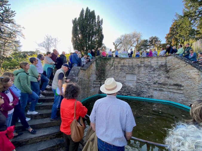 Führung über die Dr. Welsch-Terrasse (Foto: LGS27)