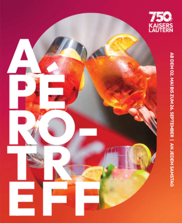 Apéro-Treff von Mai bis September 2026 in Kaiserslautern