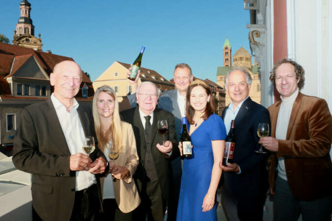 Präsentation der Domweine (Quelle: Dombauverein Speyer, Foto: Franz Gabath)