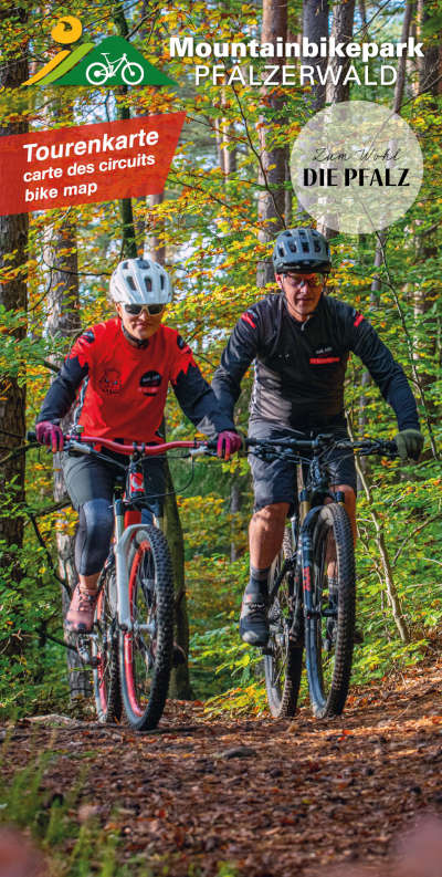 Überarbeitete Tourenkarte für den Mountainbikepark Pfälzerwald erschienen