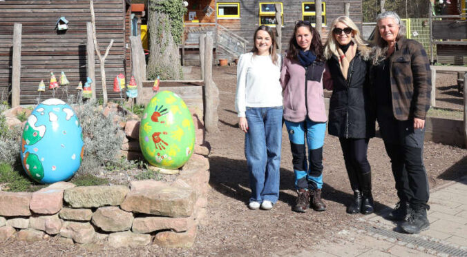 Ostereier-Versteigerung der Kita am Wald (Foto: Stadtverwaltung Schifferstadt)