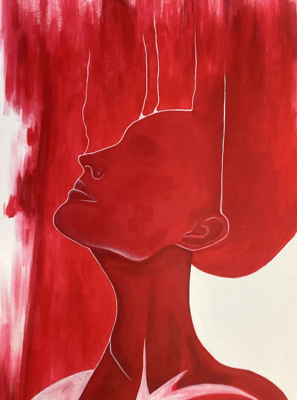 Kunst im Rathaus: IGS Mutterstadt (Foto: Anja Guntrum)