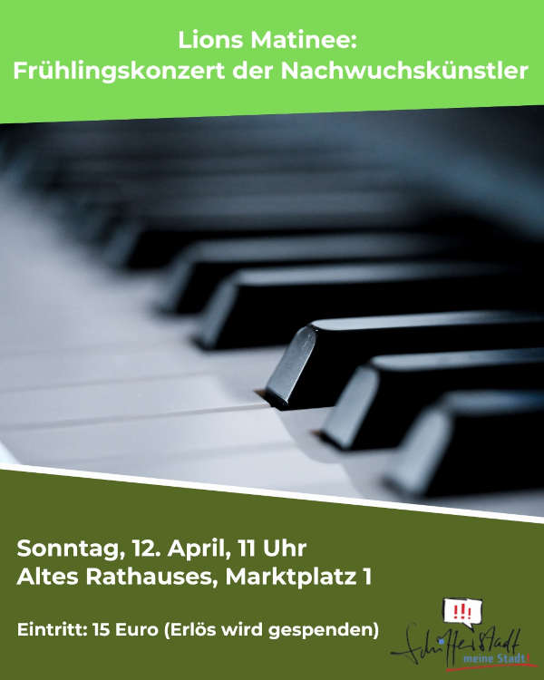 Lions Matinee: Frühlingskonzert der Nachwuchskünstler im April 2026 in Schifferstadt