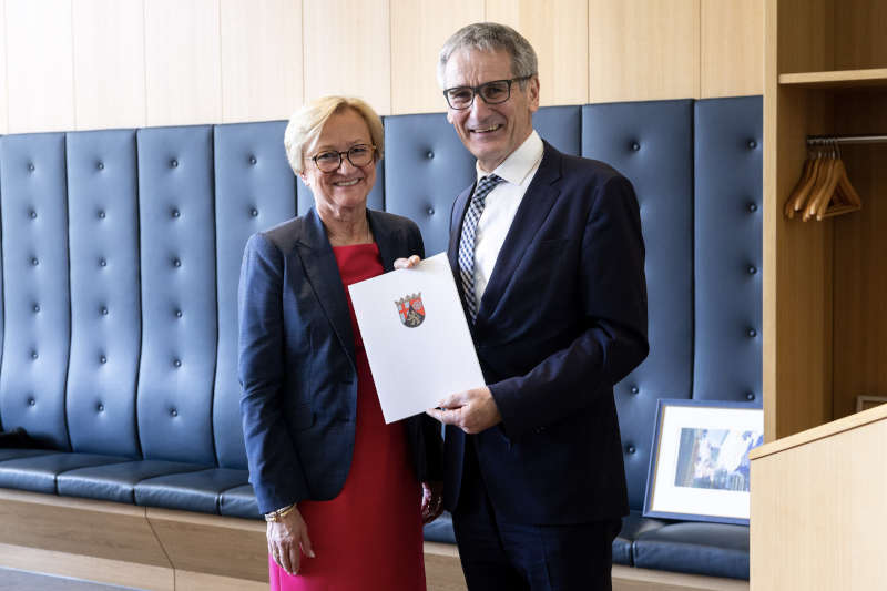 Barbara Schleicher-Rothmund und Hendrik Hering (Foto: Landtag Rheinland-Pfalz)