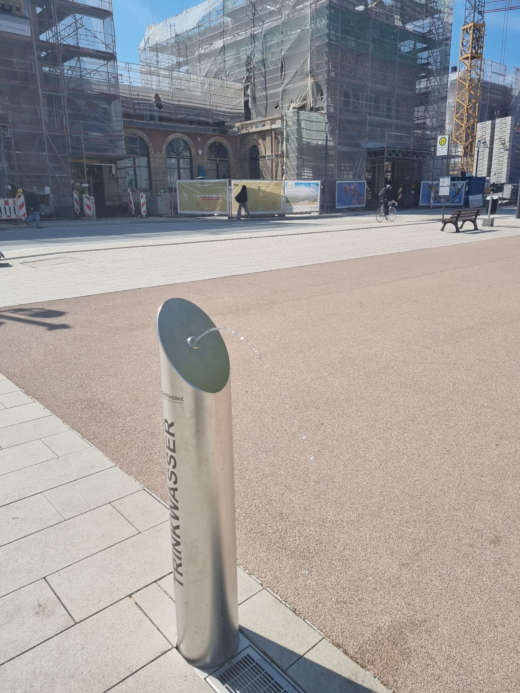 Wassserspender der Stadtwerke (Foto: Stadt Neustadt)