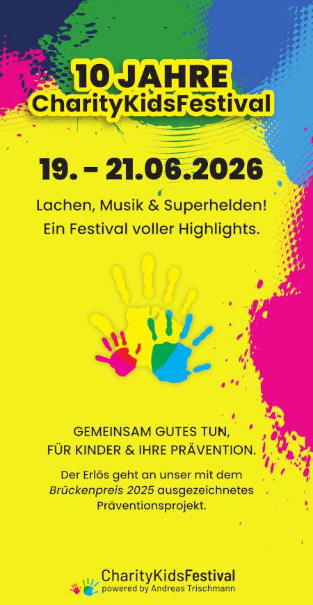 Landrat gratuliert zum Jubiläum "Zehn Jahre Charity Kids Festival"