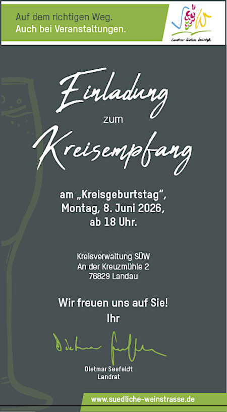 209, Einladung Kreisempfang 2026