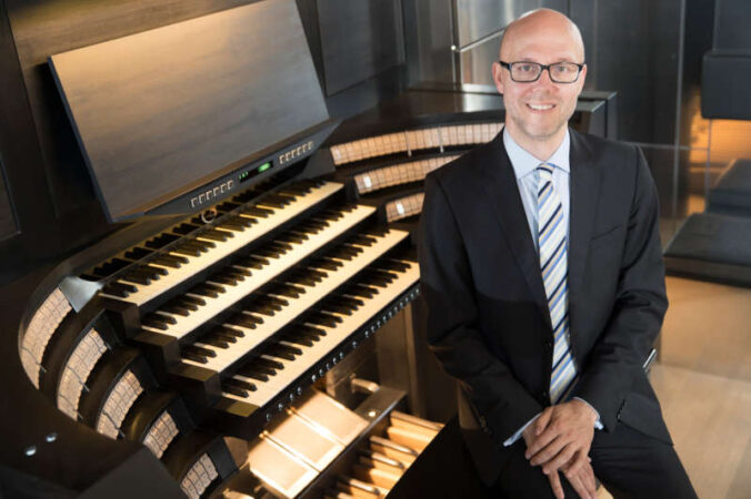 Domorganist Markus Eichenlaub (Foto: Georg Knoll)