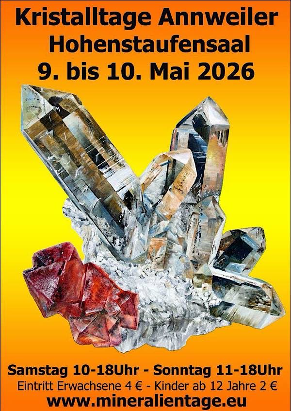 Kristalltage im Mai 2026 in Annweiler